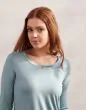 ESSENZA Luyza Uni Blauw Top Long Sleeve XL