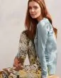ESSENZA Luyza Uni Blauw Top Long Sleeve XL