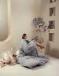 ESSENZA Maribel Grey Duvet cover 200 x 220 cm