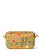 Essenza Megan Marigold Flower ochre Make-up Bag 20x8x11