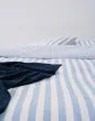 Marc O'Polo Mikkeli Powder blue Duvet cover 140 x 200 cm
