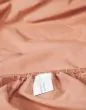 ESSENZA Minte Orange Fitted sheet 90 x 200