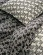 Marc O'Polo Monogram Black Duvet cover 135 x 200 cm
