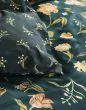 ESSENZA Odilia deep sea blue Duvet cover 140 x 220 cm