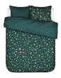 ESSENZA Odilia deep sea blue Duvet cover 260 x 220 cm
