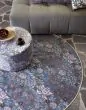 ESSENZA Ophelia Blauw Pouf 60