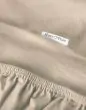 Marc O'Polo Premium Organic Jersey Dark Sand Fitted sheet 90-100 x 200-220 cm