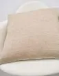 Marc O'Polo Ribban Vivid Green/Oyster Gray Cushion square 50 x 50 cm