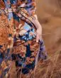 ESSENZA Sarai Flore Blauw Kimono L