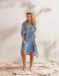 ESSENZA Sarai Lenthe Sloe Blue Kimono M