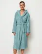 Marc O'Polo Timeless Women Aquamarine Bathrobe XXL