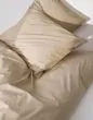 Marc O'Polo Tove Dark Sand Duvet cover 155 x 220 cm