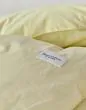 Marc O'Polo Tove Pale Yellow Duvet cover 240 x 220 cm