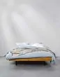 Marc O'Polo Tove Powder blue Duvet cover 135 x 200 cm