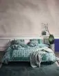 ESSENZA Valeria Subtle green Duvet cover 140 x 220 cm