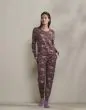 ESSENZA waona ophelia plum wine Top Long Sleeve XS
