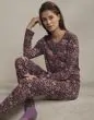ESSENZA waona ophelia plum wine Top Long Sleeve XS