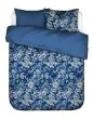 ESSENZA Yfke cobalt blue Duvet cover 260 x 220 cm