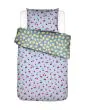 ESSENZA & CO Zesty cherry Iceblue Duvet cover 140 x 220 cm