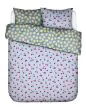 ESSENZA & CO Zesty cherry Iceblue Duvet cover 240 x 220 cm