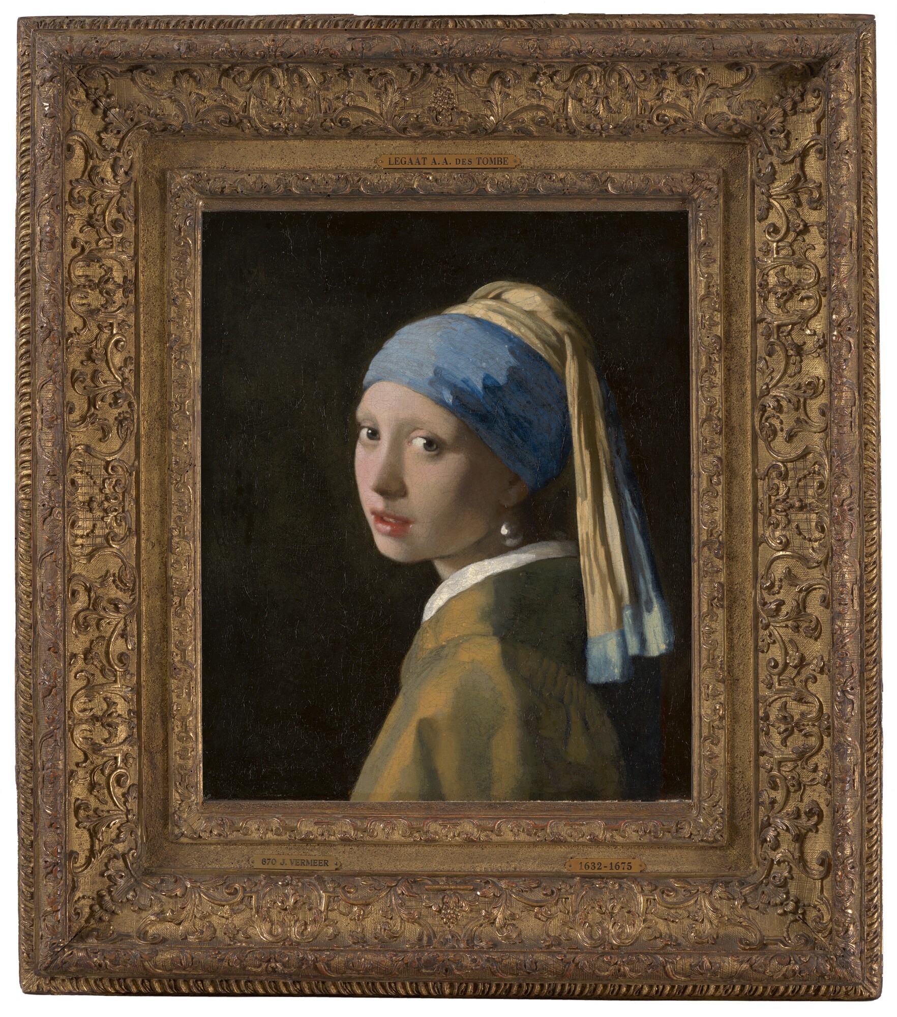 Meisje met de parel - Johannes Vermeer, c. 1665
