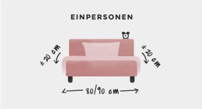 Einpersonen Bett