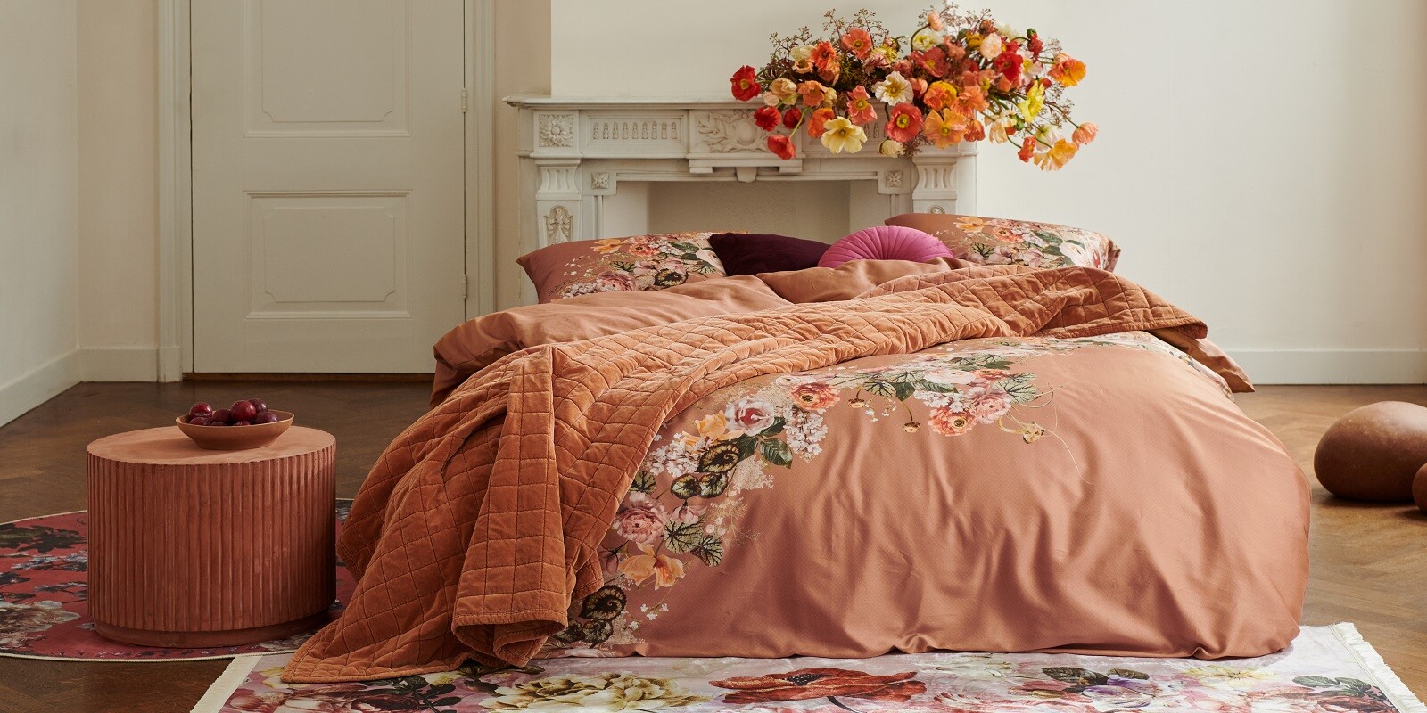 ESSENZA Masha Mocca Duvet cover 240 x 220