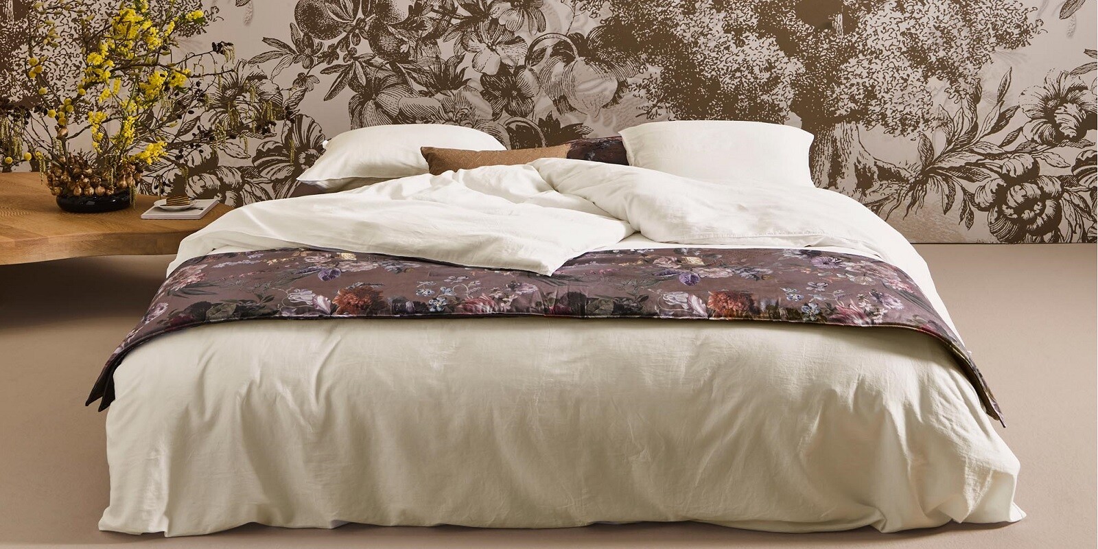 ESSENZA Minte Oyster Duvet cover 200 x 200