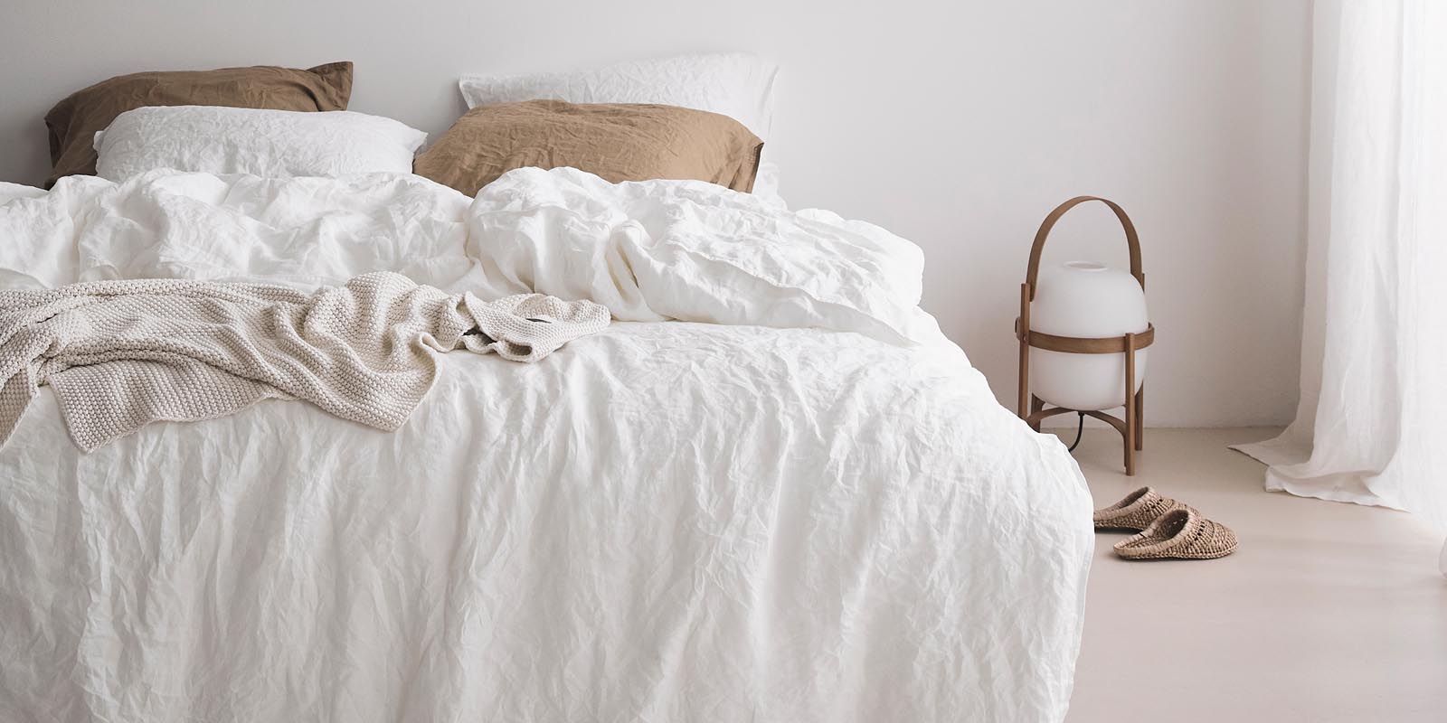 Marc O'Polo Valka White Duvet cover 140 x 200