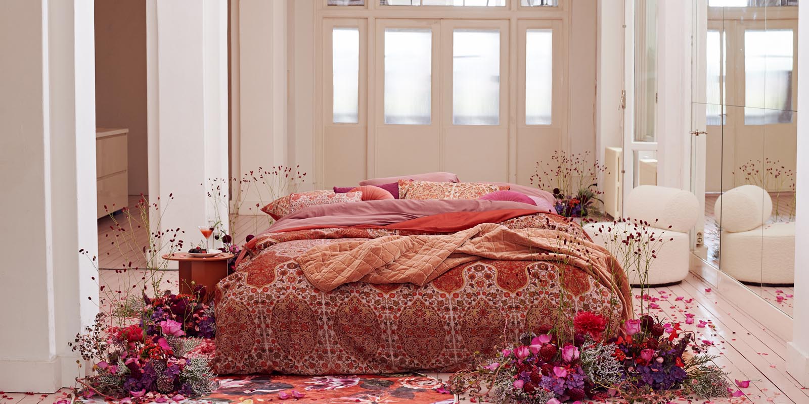 Essenza Giulia Roseval Duvet cover 135 x 200