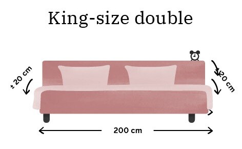 King-size double bed